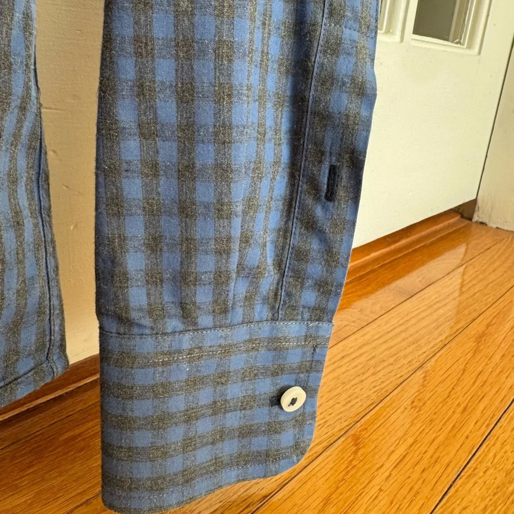 UNTUCKit Blue Casual Button Down Shirt - Picture 3 of 5